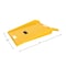 Stalwart Portable Curb Ramp with 1000lb Capacity - For Furniture Dollies, Hand Trucks, by Yellow 75-CAR1030 - alternate 2